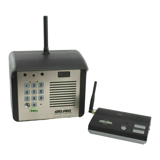GTO LIN-F6100MBC Installation Manual