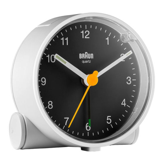 Braun BC01 User Instructions And Guarantee