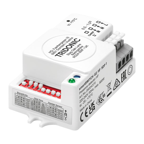 Tridonic HF 5DP f Installation