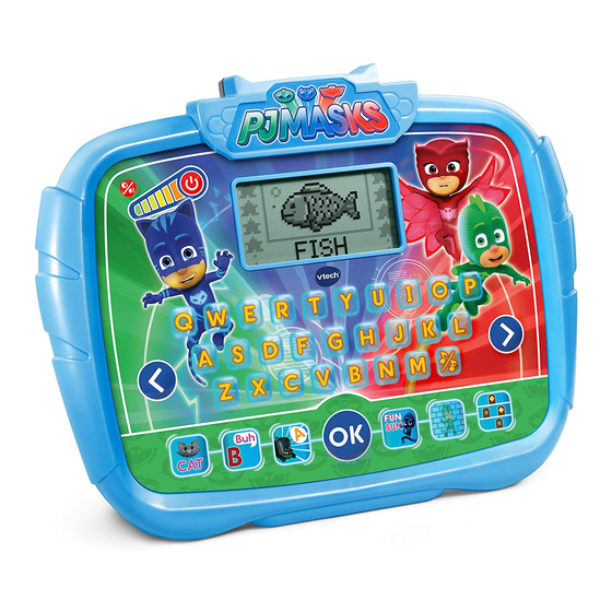 VTech PJMASKS Parents' Manual
