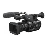 Sony PXW-Z280T Operating Instructions Manual