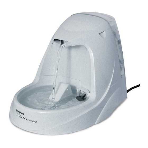 PETSAFE DRINKWELL PLATINUM QUICK START MANUAL Pdf Download ManualsLib