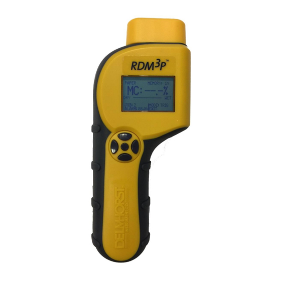 DELMHORST RDM3P MANUAL Pdf Download ManualsLib