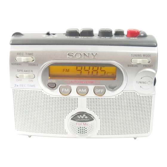 SONY WM-GX400 ウォークマン - オーディオ機器