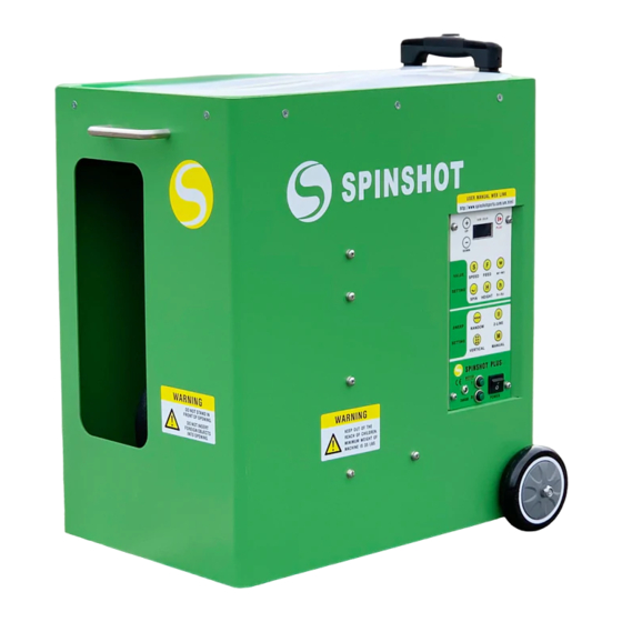Spinshot Plus Owner's Manual