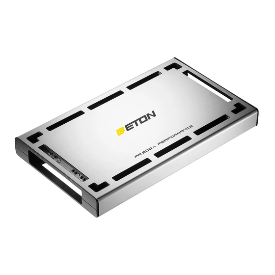 Eton PA 800.4 Installation & Operation Manual