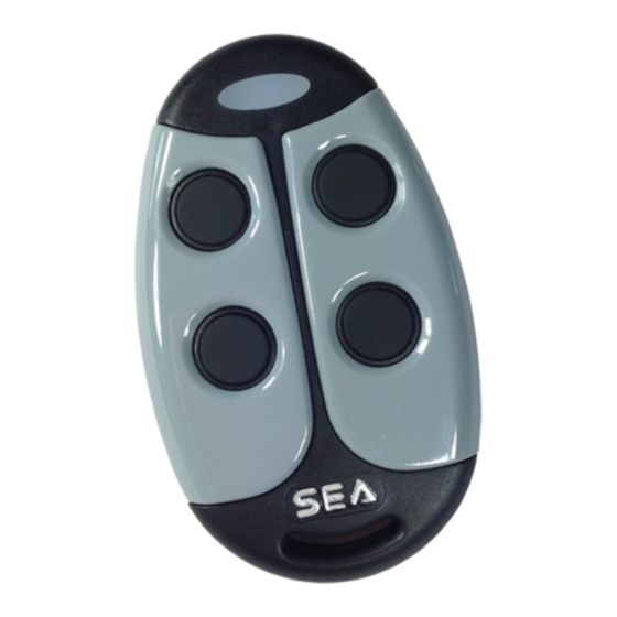 SEA COCCINELLA UNI Quick Start Manual
