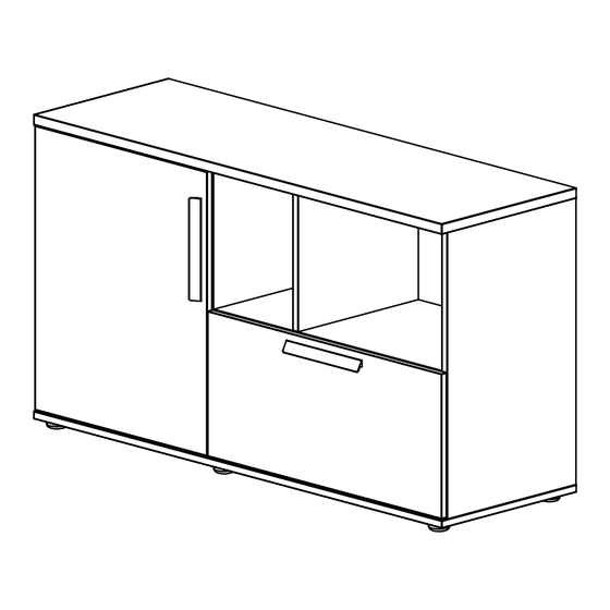 Gautier Office ARCADE S27 Assembly Instructions Manual