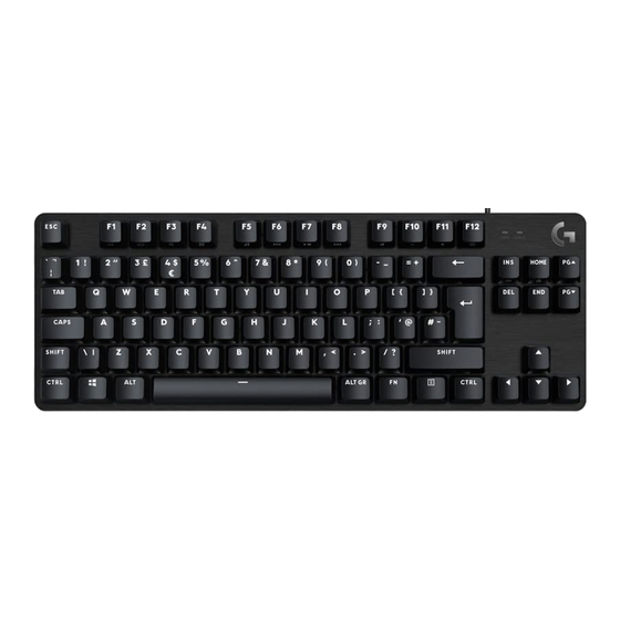 Logitech G G413 TKL SE Complete Setup Manual