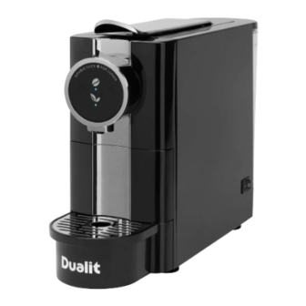 Dualit Cafe PLUS Instruction Manual & Guarantee