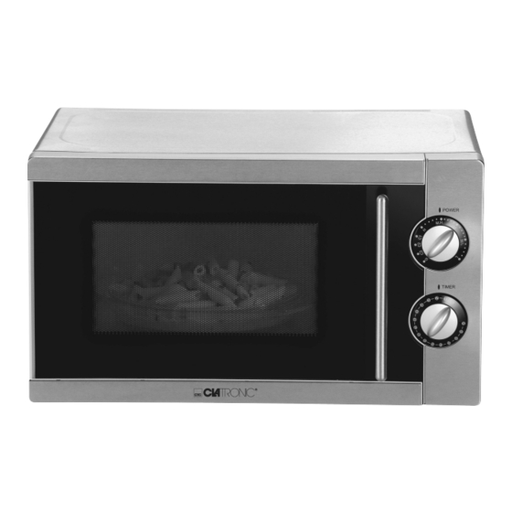 Clatronic MWG 773 E Instruction Manual