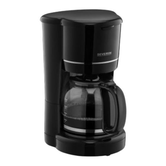 SEVERIN KA 4323 Instructions For Use Manual