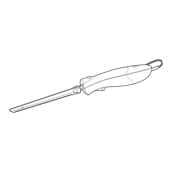 User Manuals: GE 106612 Electric Carving Knife