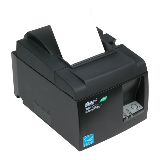 Star TSP100 futurePRNT Hardware Manual