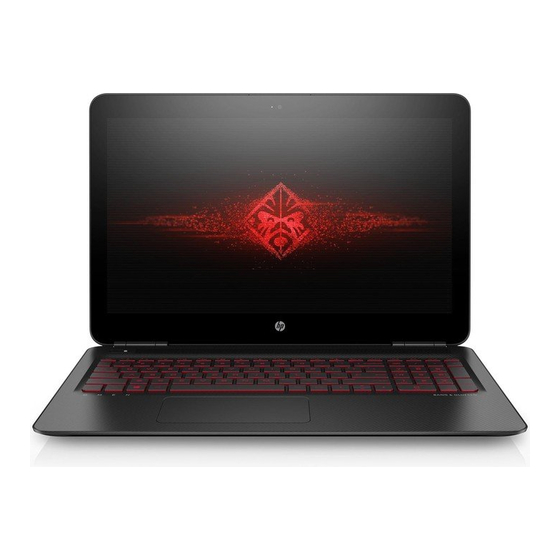 HP Omen series Manuals