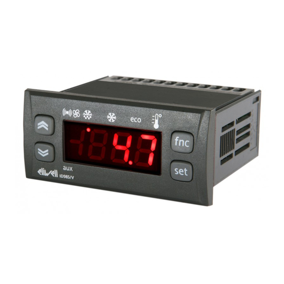 Eliwell ID 985 User Manual