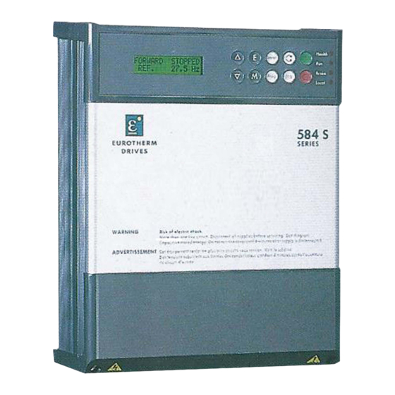 Eurotherm Drives 584s Product Manual Pdf Download Manualslib