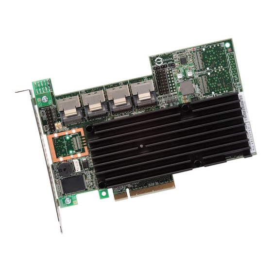 LSI MEGARAID SAS 926016I RAID CONTROLLER QUICK INSTALLATION MANUAL Pdf Download ManualsLib