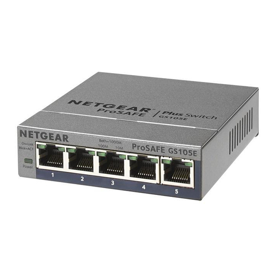 NETGEAR GS105EV2 USER MANUAL Pdf Download | ManualsLib