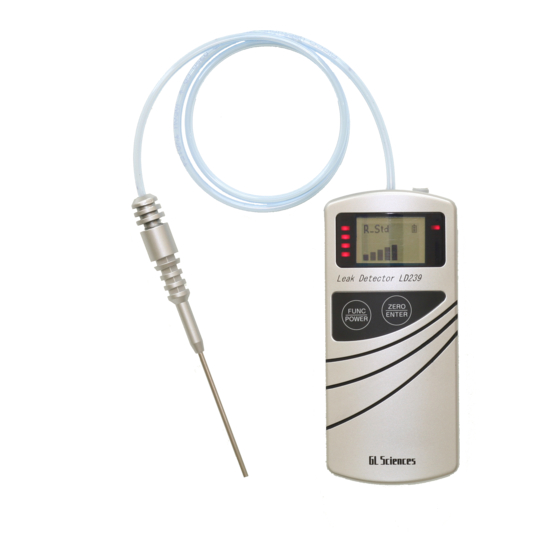 GL SCIENCES LD239 USER MANUAL Pdf Download ManualsLib