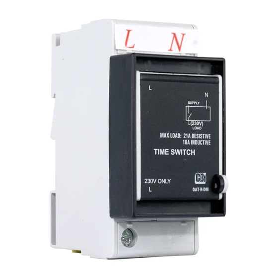 CBI ELECTRIC QATTRDM INSTALLATION AND PROGRAMMING MANUAL Pdf Download