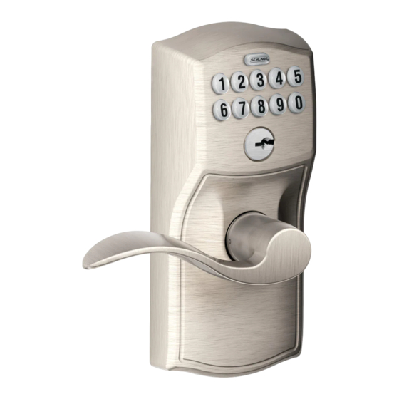 SCHLAGE FE595 INSTALLATION INSTRUCTIONS Pdf Download ManualsLib