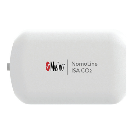 Masimo NomoLine ISA CO2 Operator's Manual