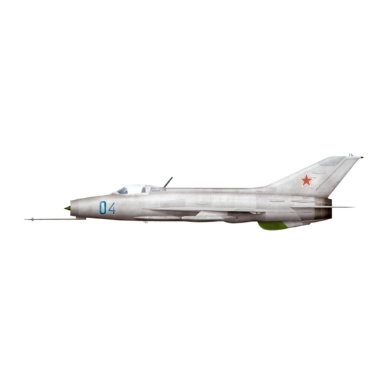 Eduard MiG-21F-13 accessories Quick Start Manual