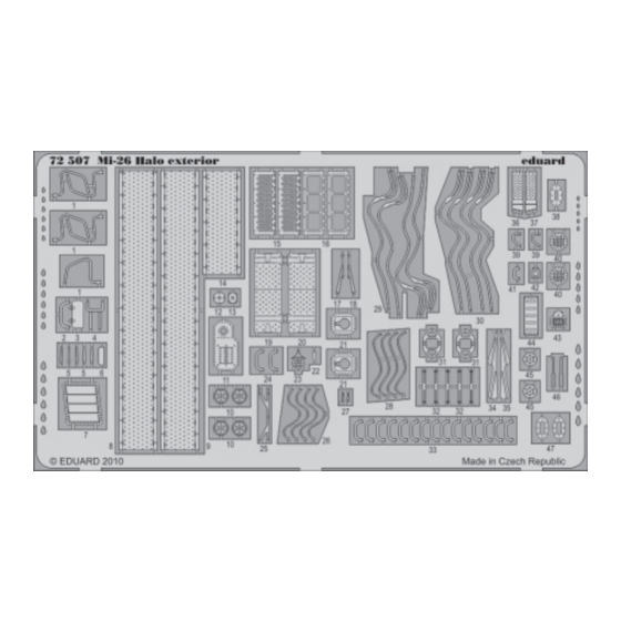 Eduard Mi-26 Halo exterior Quick Start Manual