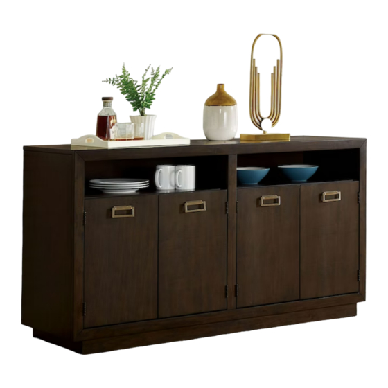 Furniture of America CM3784SV Assembly Instructions Manual