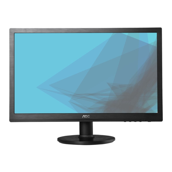 AOC E2260SWDN Service Manual