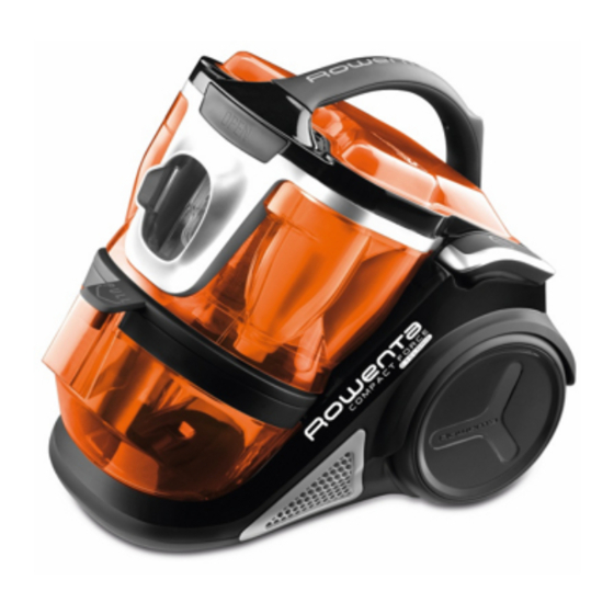 Rowenta COMPACT FORCE CYCLONIC RO7824K0 Manual
