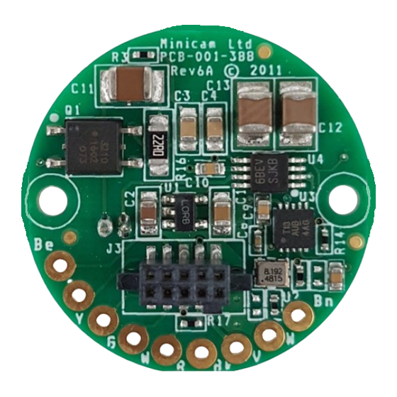 Mini?Cam PCB-001-388 Technical Support Document