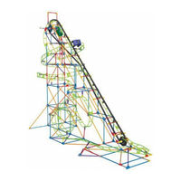 K'Nex SUPER CYCLONE COASTER 51957 Assembly Instructions Manual