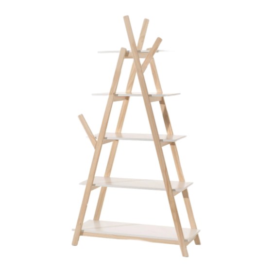 User Manuals: VIPACK KIDDY KIBI8014 Kids Bookshelf