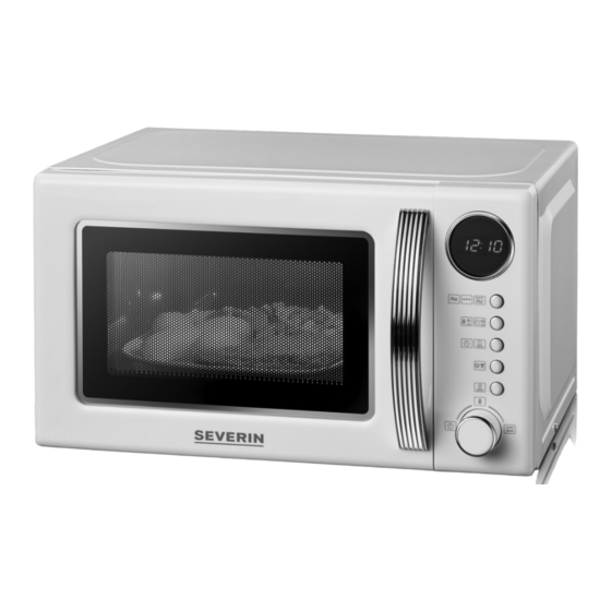 SEVERIN MW 7898 Instructions For Use Manual