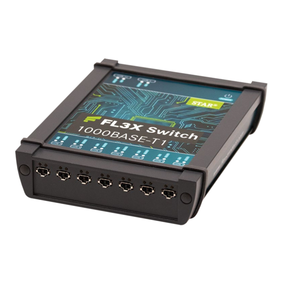 Star FL3X 1000BASE-T1 Network Switch Manuals
