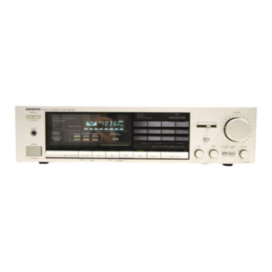 Onkyo TX-7430 Service Manual
