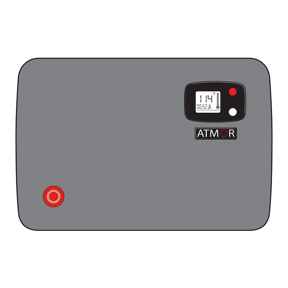 Atmor Thermo Boost Installation And Operation Manual