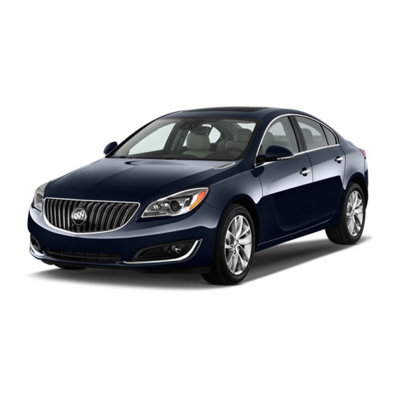 Buick 2014 Regal Infotainment System Manual