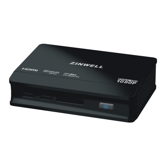 Zinwell ZIN-5005HD mini User Manual