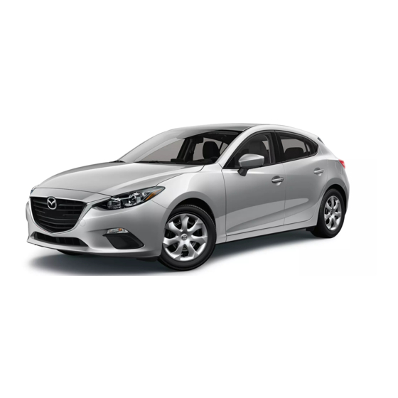 Mazda 3-sport 2016 Manual
