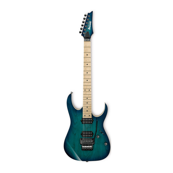 Ibanez Prestige Series Instruction Manual