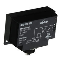 Aube Technologies RC840T Installation Manual