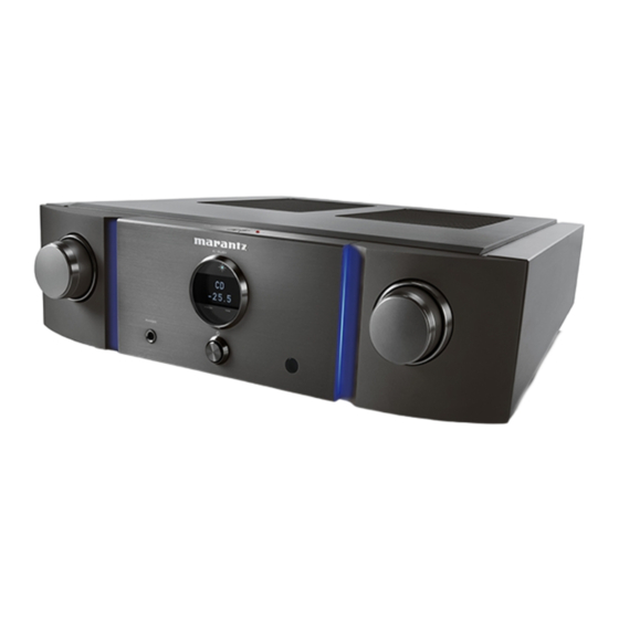 Marantz PM-KI RUBY Owner's Manual