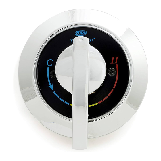 ZURN TEMP-GARD Z7100 Manual