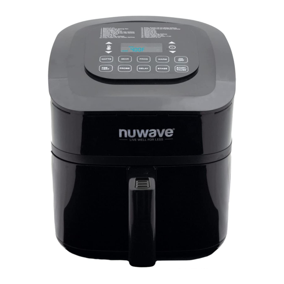 NuWave BRIO 6Q Owner's Manual & Complete Recipe Book