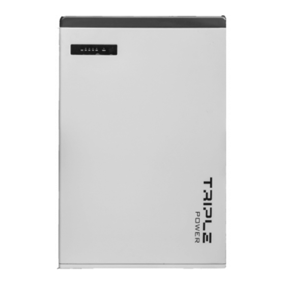 SolaX Power Triple Power T-BAT PACK-HV User Manual