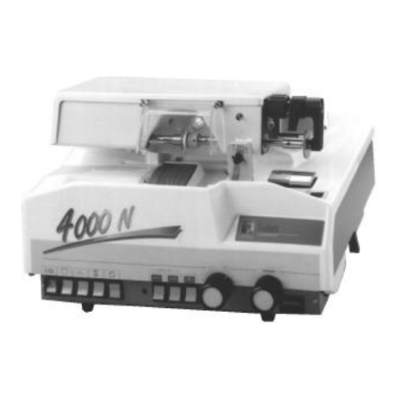 Briot 4000 User Manual