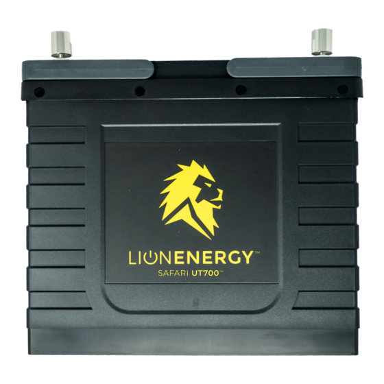 Lion Energy Safari UT 700 User Manual